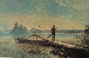 Winslow Homer Morning on the lake Germany oil painting artist